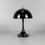 Black Italian Minimalist Portable LED Mushroom Lamp