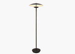 Black Sleek Nordic Art Mushroom Floor Lamp