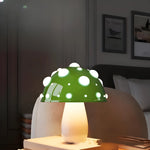 Green Cute Mushroom Table Lamp