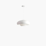 White Nordic Mushroom Pendant Lamps