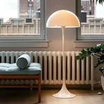 White Stylish Modern Mushroom Floor Lamp